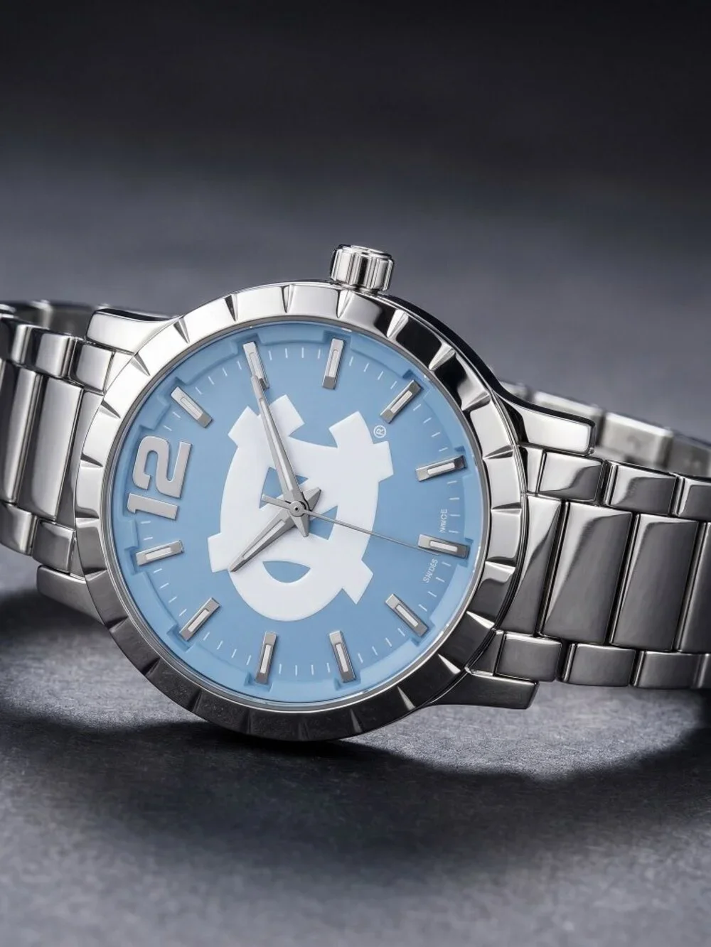 University of North Carolina Men's Steel Watch